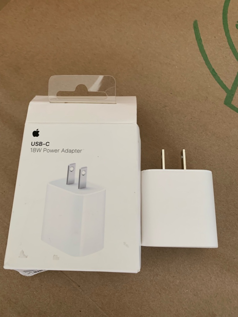 Apple USB-C 18W Power Adapter Charger - White
